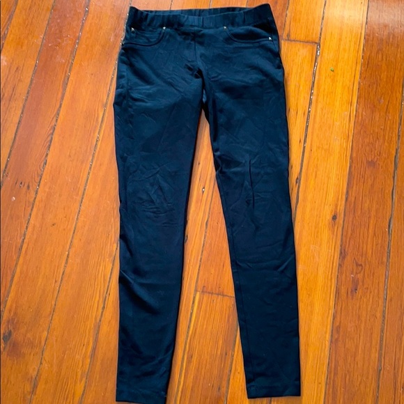 Trina Turk Black Ponte Leggings - Picture 1 of 4